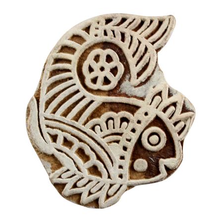 Set of 1 Piece New Wooden Printing Block